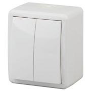 Выключатель о/п 2кл  белый  IP54  11-1404-01 Эра Эксперт Б0020675