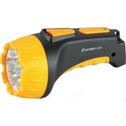 Фонарь LED аккум. Ultraflash 3807 (220В  черный/желтый, 7LED)