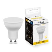 Лампа LED  GU10 PAR16  7Вт 2700К 230В LB-26 FERON 25289