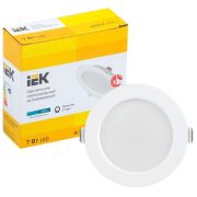 Светильник LED встраиваемый  7Вт 4000К круг IP20 380Лм Ø95мм (70мм) ДВО 1611 IEK