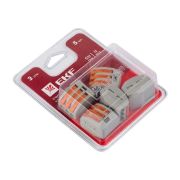 Клемма СМК 222-413 3х4мм2 (блистер 5шт) EKF PROxima