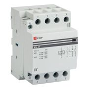 Контактор модульный КМ 4п  25А 4NO (3 мод.) EKF PROxima