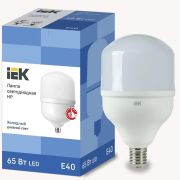 Лампа LED-HP  65Вт 6500К E40 230В IEK