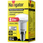Лампа LED R39  2.5Вт E14 2700К 230В «Standard» Navigator 94261