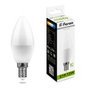 Лампа LED 11Вт E14 свеча 4000К 915Лм 230В LB-770 Feron 25942