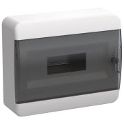 Щит навесной 12 мод. IP41, прозрачная черная дверца TF5-KP12-N-12-41-K01-K03(BNK 40-12-1) Tekfor ИЭК