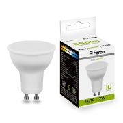 Лампа LED  GU10 PAR16  7Вт 4000К 230В LB-26 FERON 25290