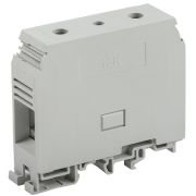 Зажим клеммный  ЗНИ-95 (JXB 70-95) 330А  на DIN-рейку серый