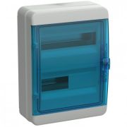 Щит навесной 24 мод. IP65, прозр. синяя дверца TF5-KP72-N-24-65-K03-K07 (BNS 65-24-1) Tekfor ИЭК