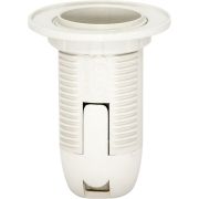 Патрон Е14 пластиковый с кольцом 230V  LH112   (43x56мм) Feron