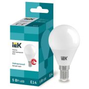 Лампа LED  5Вт E14 шар G45 4000К 230В ECO ИЭК