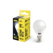 Лампа LED  9Вт E14 шар G45 4000К 230В ECO ИЭК