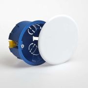 Коробка распаячная с/п для г/к D80x45мм (пласт. лапки) 10174