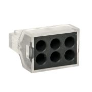 Клемма СМК 773-106 (с пастой) 6х2,5мм2 (50шт) EKF PROxima