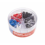 Набор наконечников НШВИ (0.5мм²; 0.75мм²; 1мм²; 1.5мм²; 2.5мм²) в боксе (E-400) REXANT 08-1910