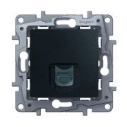 Розетка компьютерная 1м (мех) RJ45  антрацит, кат.5e UTP ETIKA Legrand 672641