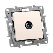 Розетка TV звезда 1м (мех) сл.кость ETIKA Legrand 672351