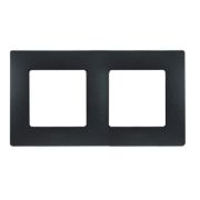 Рамка 2п Антрацит ETIKA Legrand 672582