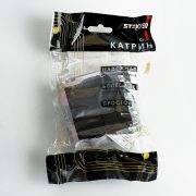 Переключатель  с/п 2кл. 10А (мех) чёрный Катрин, GLS10-7107-05 STEKKER