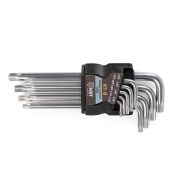 Набор ключей TORX КТ-9 (Т10-Т50) серия KBT-PROFESSIONAL (КВТ) 79202