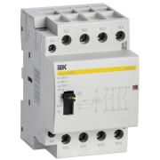 Контактор модульный КМ 4п  25-40МР AC (3 мод.) с ручным управлением KARAT ИЭК