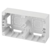 Коробка для накладного монтажа 2м белый 12-6102-01 Эра12 Б0043170