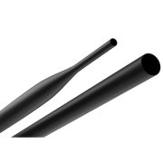 Термоусадочная трубка клеевая  33/8 (1м) чёрная NO-224-550 ТТУк (уп.4шт) ЭРА
