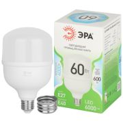 Лампа LED-HP  60Вт T100-60W-840-E27/E40 GREEN LINE ЭРА POWER