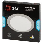 Светильник LED встраиваемый 24Вт 4000K круг IP20 2020Лм Ø225мм 17-24-4K ЭРА