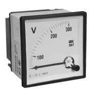 Вольтметр Э47 300В кл. точн. 1,5 72х72мм  ИЭК