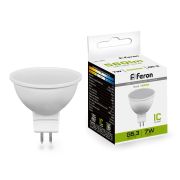 Лампа LED  GU5.3 MR16  7 Вт 4000K 230В LB-26 Feron 25236