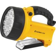 Фонарь-прожектор LED аккум. Ultraflash 3712 (19светодиодов, подзар. 220/12В пластик, желтый)
