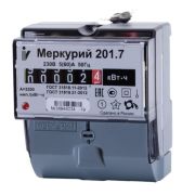 Счетчик электронный 1ф Меркурий 201.7 5-60А DIN ОУ