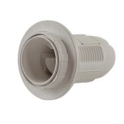 Патрон Е27-ПП пластиковый с приж. кольцом