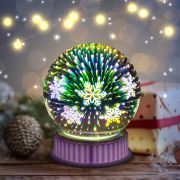 Фигура LED новогодняя  ШАР  ENGDS-15 Снежинки 6LED ЭРА