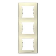 Рамка 3м  крем. верт.  «Sedna» SDN5801347 (Schneider Electric)