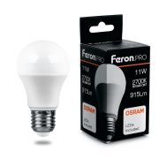 Лампа LED  11Вт A60 2700K 915Лм E27 230В OSRAM-led LB-1011 Feron.PRO 38029