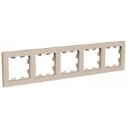 Рамка 5п песочный универсальная AtlasDesign  ATN001205  SE