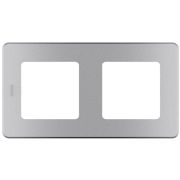 Рамка 2п алюминий INSPIRIA Legrand 673942