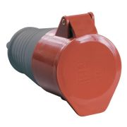 Розетка силовая переносная 214 3P+N 16А 380B IP44 ИЭК
