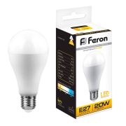 Лампа LED  20Вт А65 2700К 1750Лм Е27 230В LB-98 Feron 25787