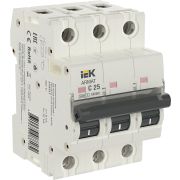Автоматический выключатель 3п  25А M06N  хар-ка C ARMAT IEK