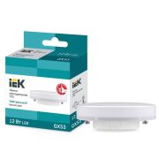 Лампа LED  GX53 12Вт 4000К T75 таблетка 230В IEK