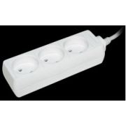 Удлинитель  5м 3 места б/з 2х0,75мм2 10А/250 2Р IEK