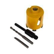 Коронка алмазная 68мм по бетону  L=90мм, М16, сегмент, SDS PLUS   KR-90-0163  KRANZ