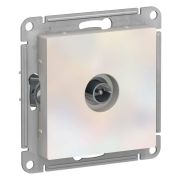 Розетка  с/п  1м  TV Антенна коннектор (мех)  жемчуг  AtlasDesign ATN000493 SE