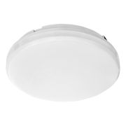 Светильник LED 18Вт IP65 4000K 1440Лм круг Ø280мм с БАП 3ч 2реж. пластик AL3025 FERON 48297