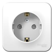 Розетка о/п 1м с/з белый со шторками с изол.пл. 16А 250В BLANCA | BLNRA011111 | SE
