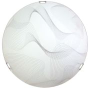 Светильник «Бриз» 300 НПБ 21х60-139 М16 глянц.бел/штамп.металлик (ИУ)