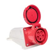 Розетка силовая настенная 145 3P+PE+N 125А 380В IP44 EKF